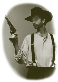 David Wassilak in the title role of THE BALLAD OF JESSE JAMES
